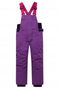 Оптом Горнолыжный костюм для ребенка фиолетового цвета 8926F в Казани, фото 5