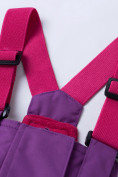 Оптом Горнолыжный костюм для ребенка фиолетового цвета 8926F в Волгоградке, фото 14