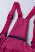 Оптом Горнолыжный костюм подростковый для девочки темно-фиолетового 8930TF, фото 14