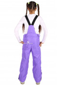 Оптом Брюки горнолыжные подростковые для девочки фиолетового цвета 816F, фото 2