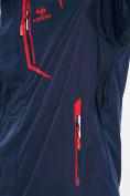 Оптом Горнолыжная куртка мужская темно-синего цвета 77014TS, фото 15